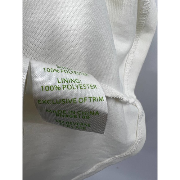 Lilly Pulitzer Women's Margate‎ Shift Tank Dress Sleeveless Cream Size Small - Picture 6 of 7